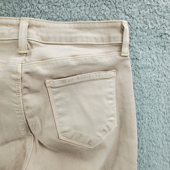 L'AGENCE Marguerite Skinny High Rise Jeans Biscuit - Picture 10 of 13